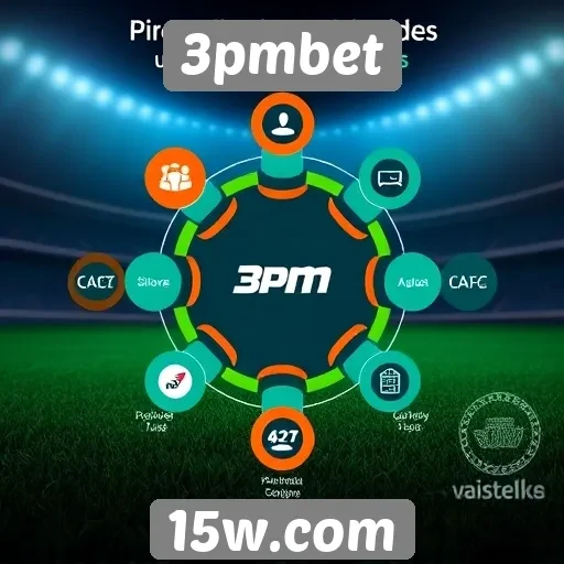 Visão geral das funcionalidades do site 3pmbet
